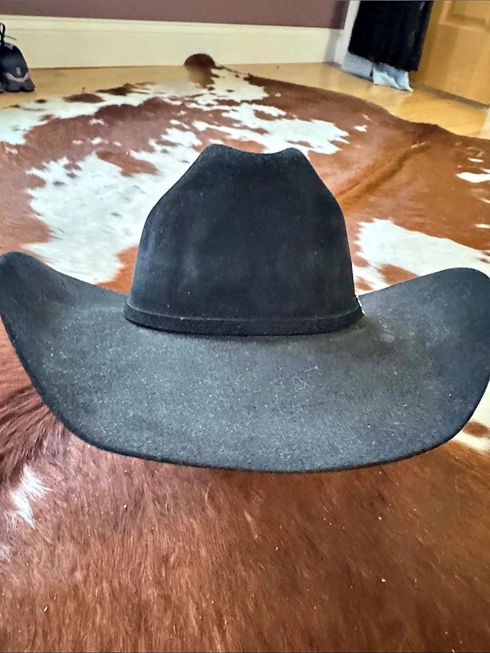 Resistol 20X Black Gold Cowboy Hat Black Western